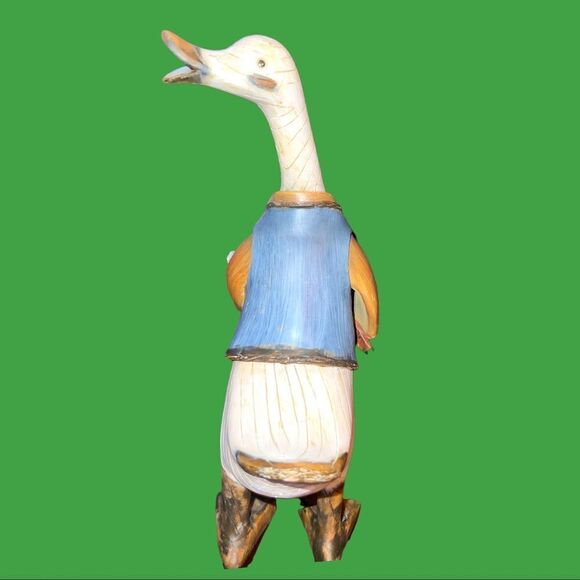 Adorable ceramic set of 3 animated ducks with books and a ruler for scho… - Picture 8 of 11